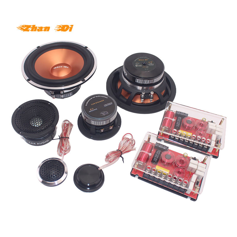 6.5 Inch 3-Way Component Car Speaker ZD-65D8-3 - Image 2