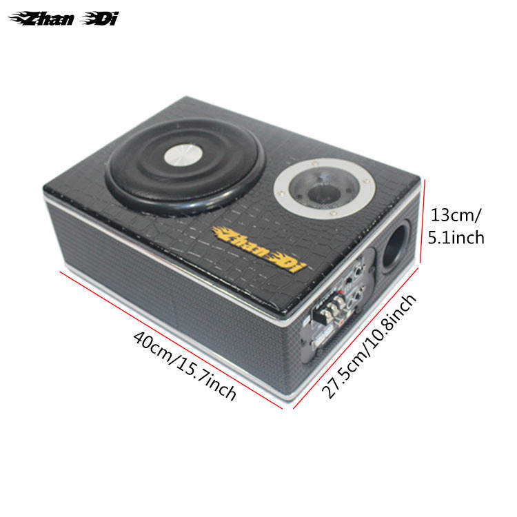 8 inch Wooden box active subwoofer ZD-818-8 - Image 2