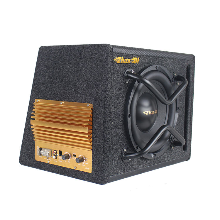 10 inch Wooden box active subwoofer ZD-10C - Image 3