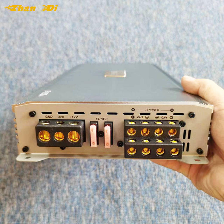 Class AB 4 Channel Car Amplifier W-90.4 - Image 3