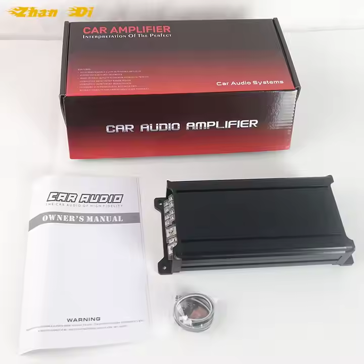 Class D 4 Channel Car Amplifier W-100.4D