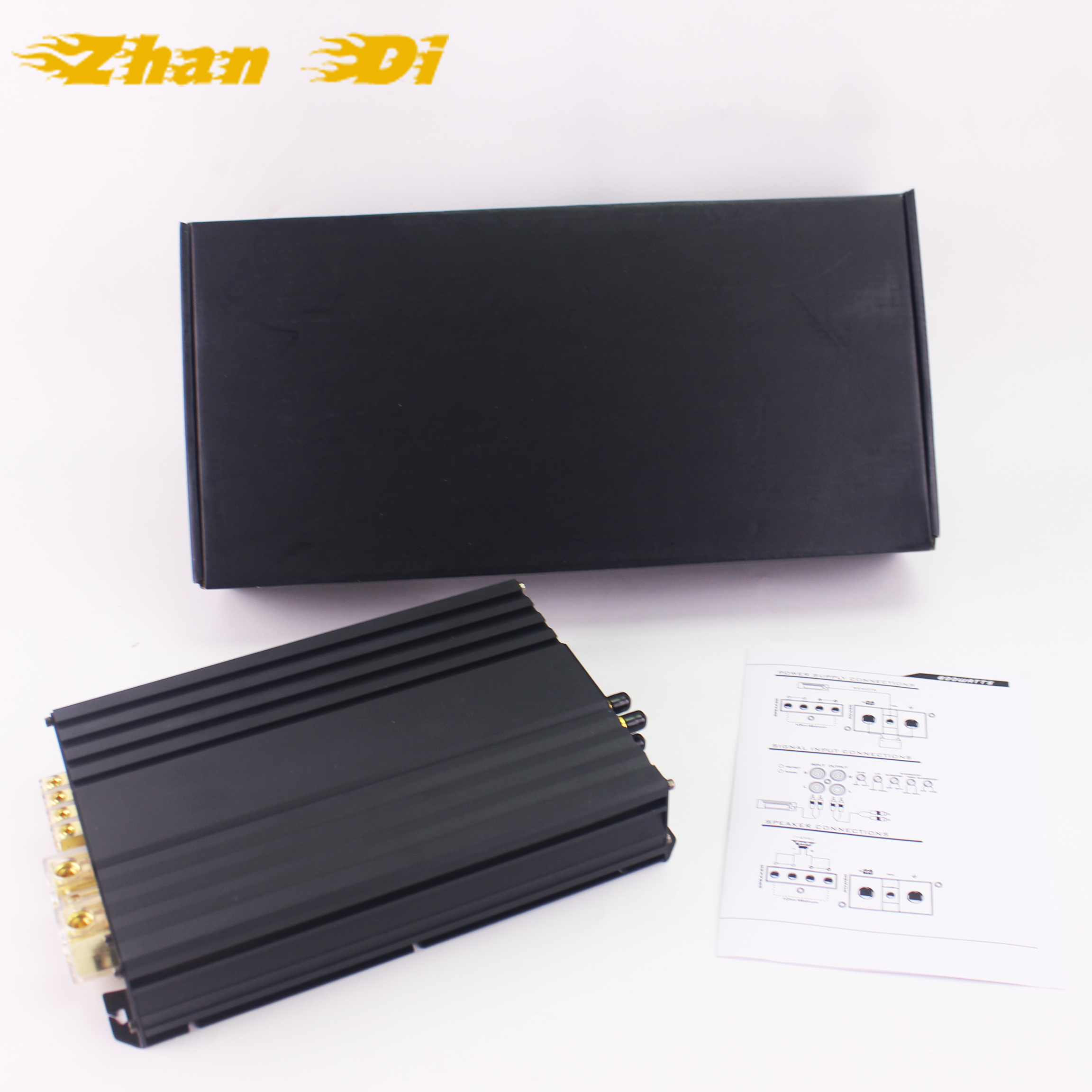 500W RMS Class D Mono Car Amplifier W-500.1D - Image 3